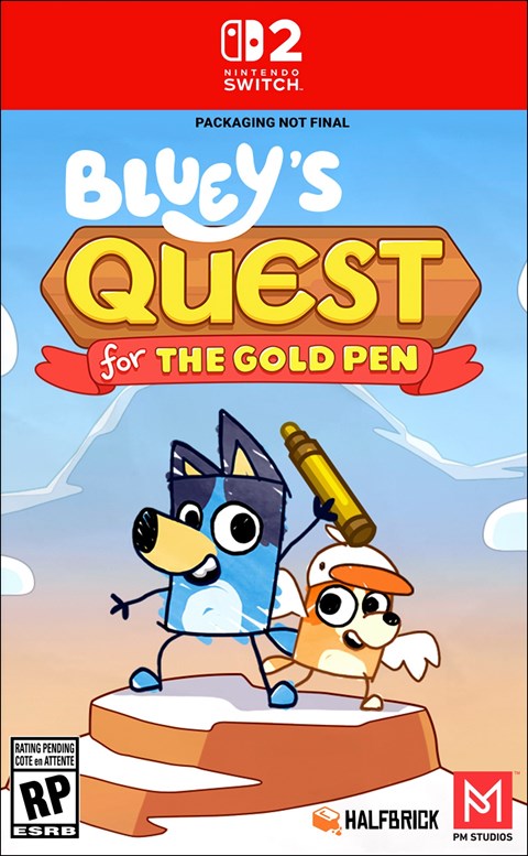 Bluey's Quest for the Golden Pen